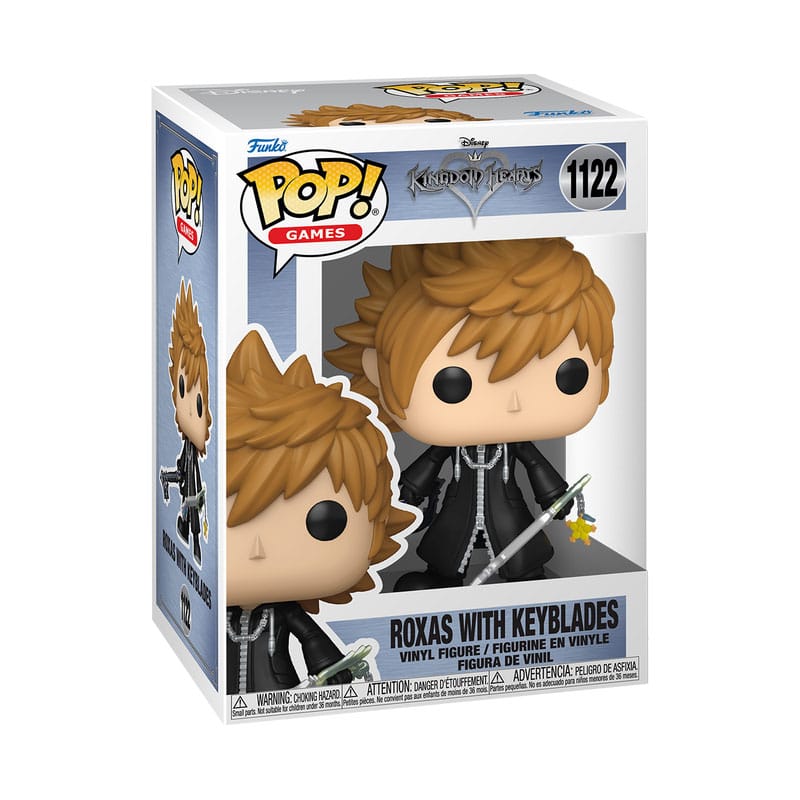 x_fk88167_a Funko POP! Kingdom Hearts - Roxas with Keyblades #1122 - Image 1