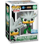 Funko POP! DC Heroes: Sonic the Hedgehog - Silver As The Green Lantern #592 special edition