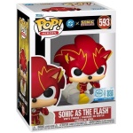 Funko POP! DC Heroes: Sonic the Hedgehog - Sonic as The Flash #593 special edition