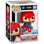 Funko POP! DC Heroes: Sonic the Hedgehog - Knuckles As Superman #596 special edition