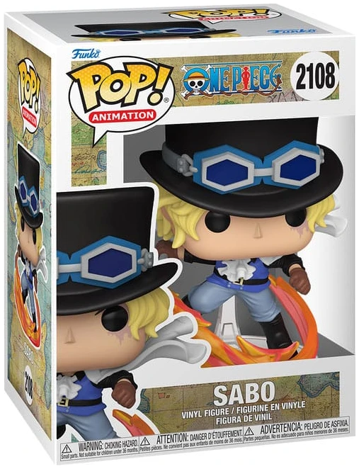 x_fk90564_a Funko POP! One Piece - Sabo #2108 - Image 1
