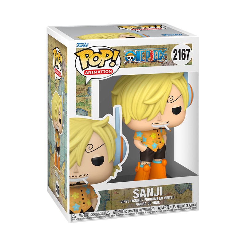 x_fk90565_a Funko POP! One Piece - Sanji (Egghead Arc) #2167 - Image 1