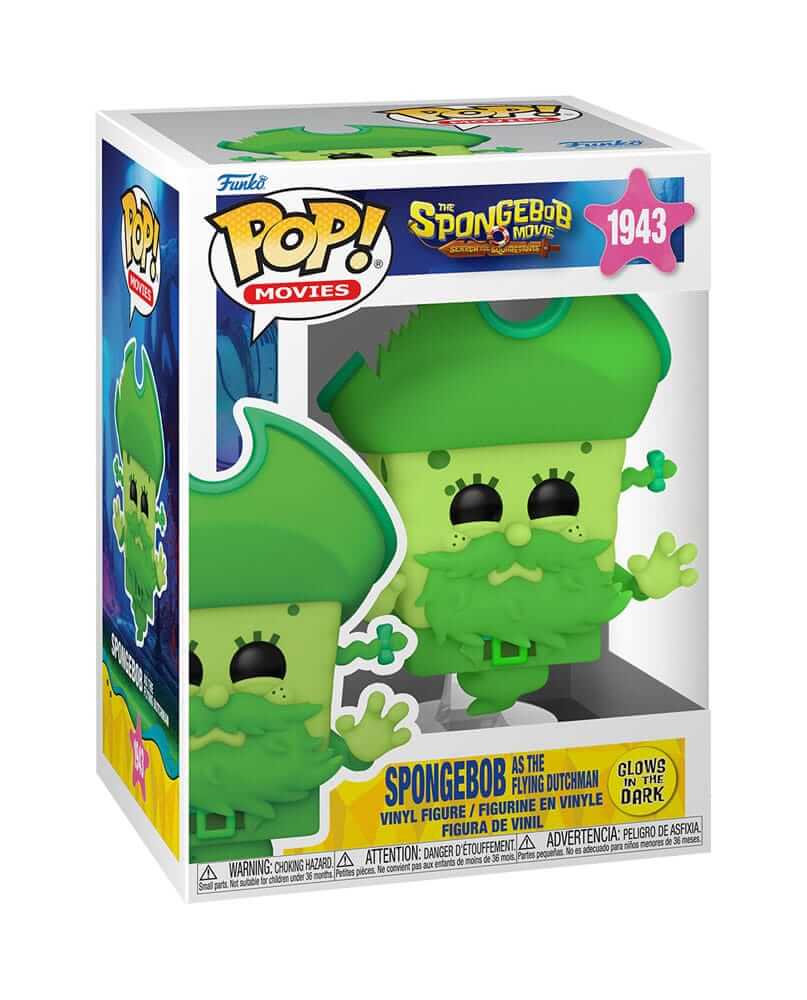 x_fk92528_a Funko POP! SpongeBob SquarePants Movie - SpongeBob as the Flying Dutchman #1943 glow - Image 1