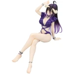 Overlord Noodle Stopper PVC Statue Albedo Swimsuit Dark Purple Color Ver. 16cm