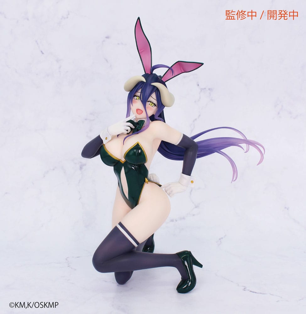 x_sega04404 Overlord One-Seventh Carat PVC Statue 1/7 Albedo Bunny Ver. 19cm - Image 1