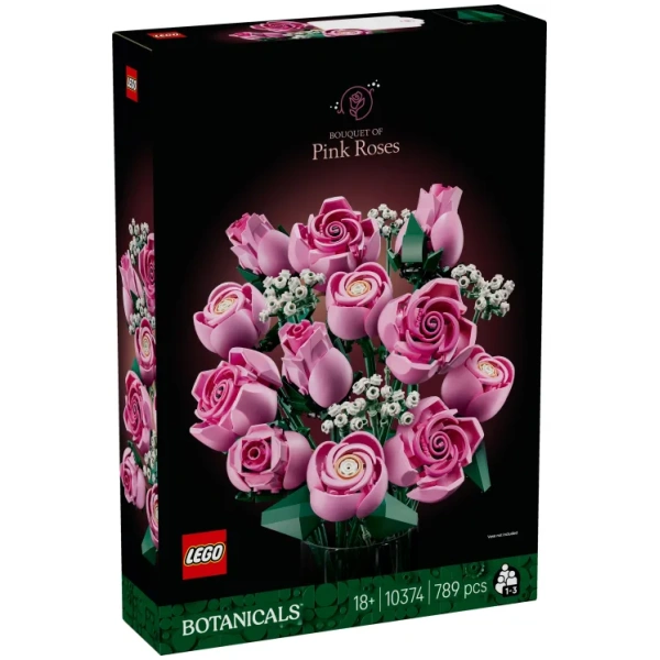 LEGO Botanical Bouquet Of Pink Roses