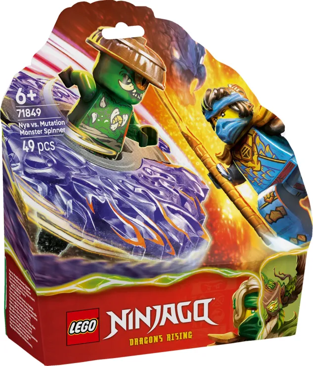 401958071849 LEGO Ninjago Nya vs. Mutation Monster Spinner - Image 1