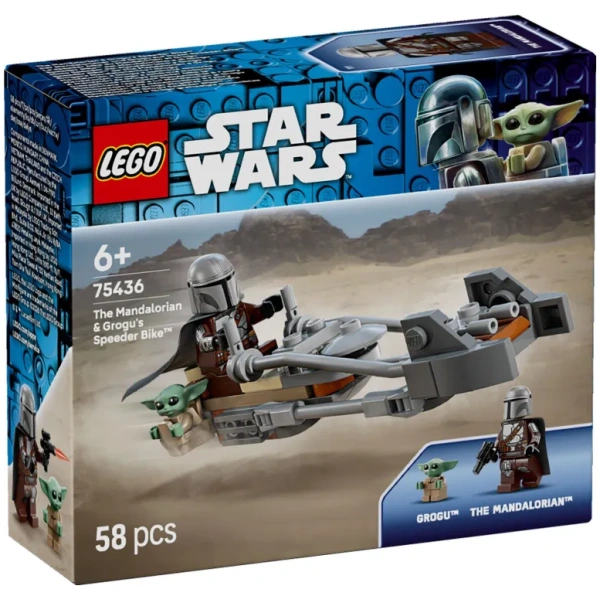 LEGO Star Wars The Mandalorian & Grogu's Speeder Bike