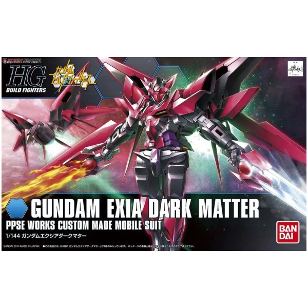Hgbf Gundam - Exia Dark Matter 1/144