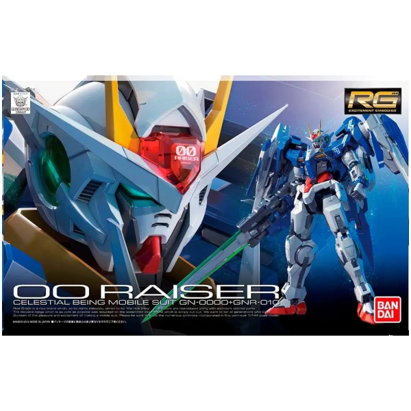 Rg Oo Raiser gundam + Gnr 010 1/144