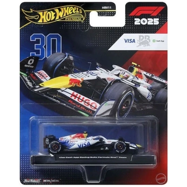 Mattel Hot Wheels Premium: F1 2025 - Visa Cash App Racing Bulls Formula 1 Team Vehicle