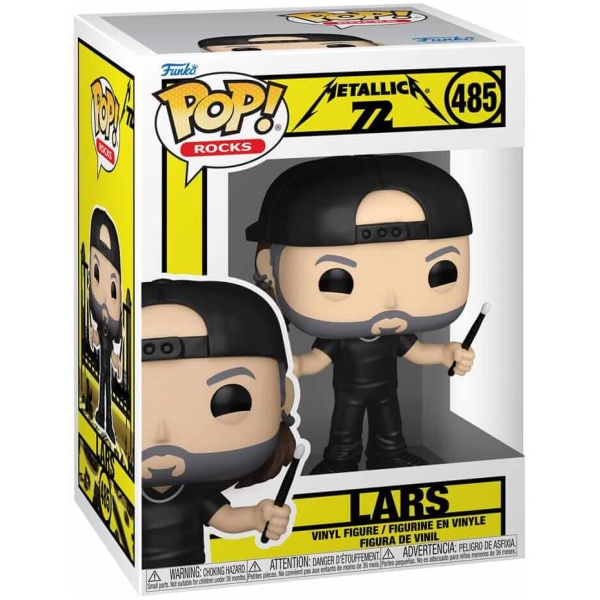 Funko POP! Rocks Metallica - Lars (72 Seasons) #485