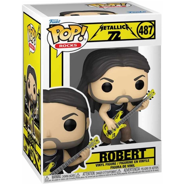 Funko POP! Rocks: Metallica - Robert (72 Seasons) #487