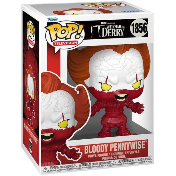 Funko POP! It: Welcome to Derry - Bloody Pennywise #1856