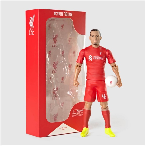 Banbo Toys: Liverpool Soccer - Virgil Van Dijk Action Figure 20cm