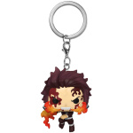 Funko Pocket Pop!: Demon Slayer - Tanjiro Kamado (Dancing Flash) Keychain - Image 2
