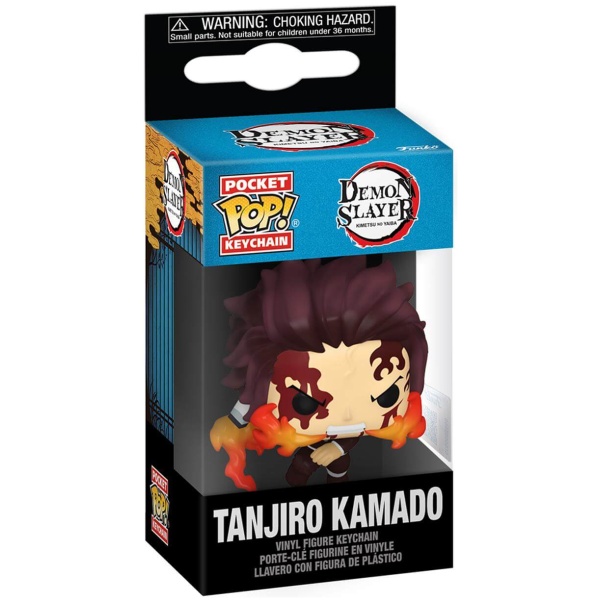 Funko Pocket Pop!: Demon Slayer - Tanjiro Kamado (Dancing Flash) Keychain