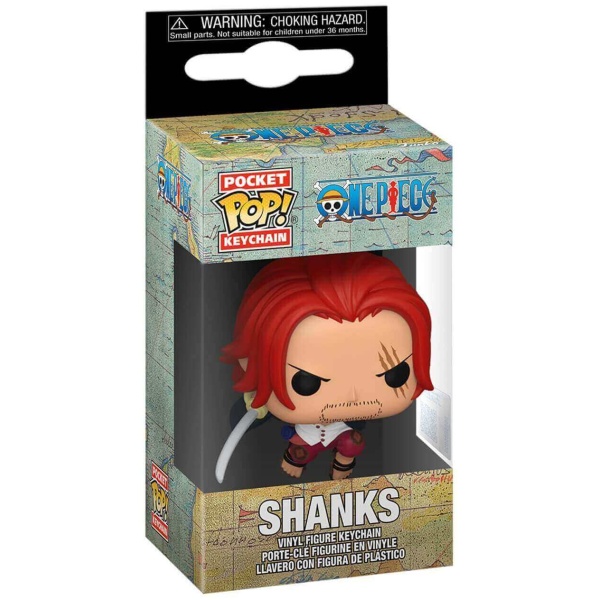 Funko Pocket Pop!: One Piece - Shanks Keychain