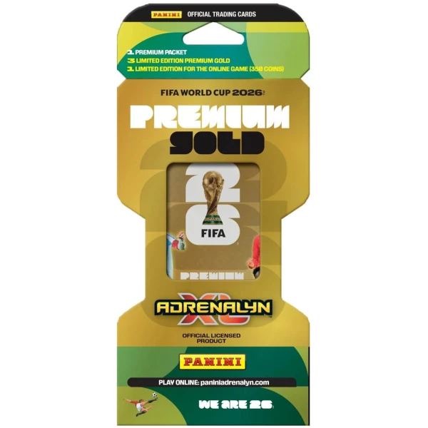 Panini Adrenalyn XL: Fifa World Cup 2026 Premium Gold - Blister Pack