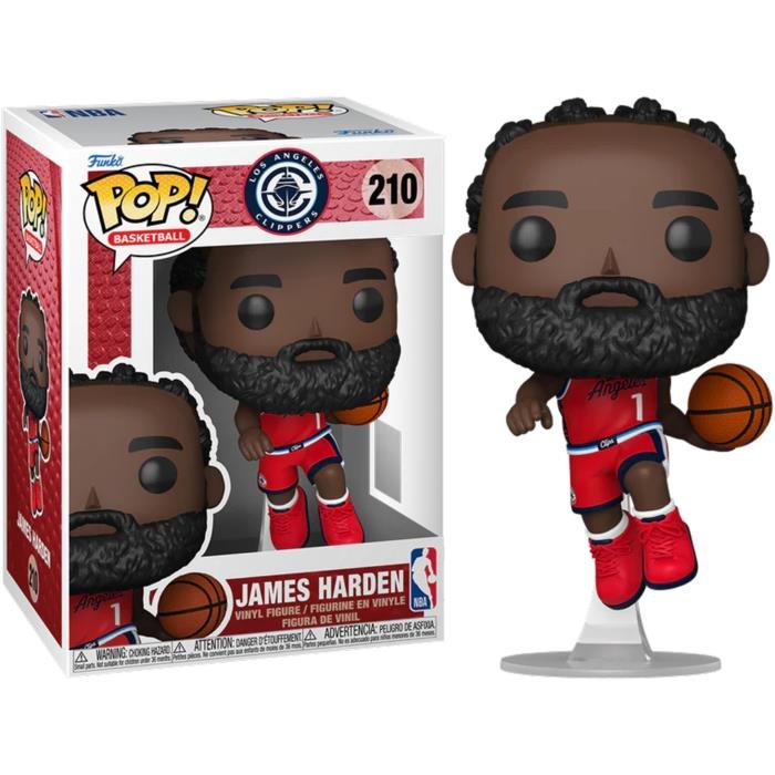 359297-0-0000-figoura-funko-pop-nba-philadelphia-76ers-james-harden-210 Funko POP! NBA: Philadelphia 76ers - James Harden #210 - Image 1