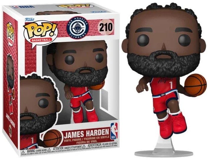 359297-0-0000-figoura-funko-pop-nba-philadelphia-76ers-james-harden-210 Funko POP! NBA: Philadelphia 76ers - James Harden #210 - Image 1