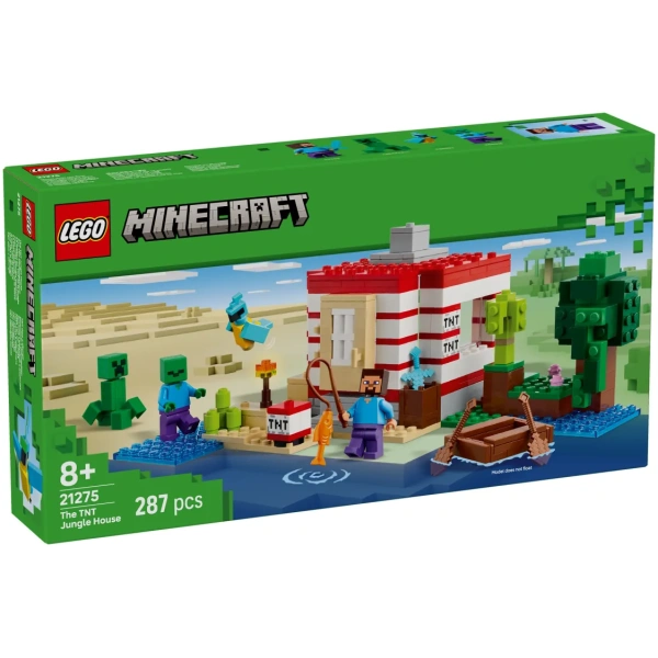 LEGO Minecraft The TNT Jungle House