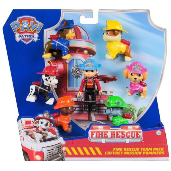Spin Master Paw Patrol: Fire Rescue Team Pack Figures