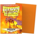 Dragon Shield Standard Sleeves - Matte Orange (100 Sleeves)