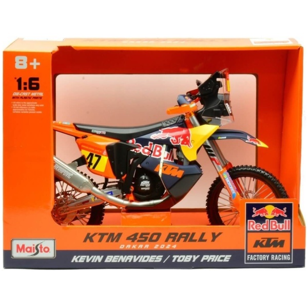 RED BULL KTM 450 RALLY DAKAR 1/6