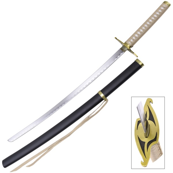 BLEACH REPLICA ULQUIORRA CIFER'S (MURCIELAGO) STEEL KATANA 97CM