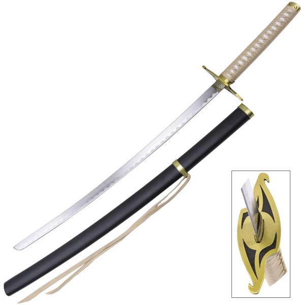 BLEACH REPLICA ULQUIORRA CIFER'S (MURCIELAGO) STEEL KATANA 97CM