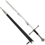 THE LORD OF THE RINGS NARSIL STEEL sword replica WITH SHEATH 115cm