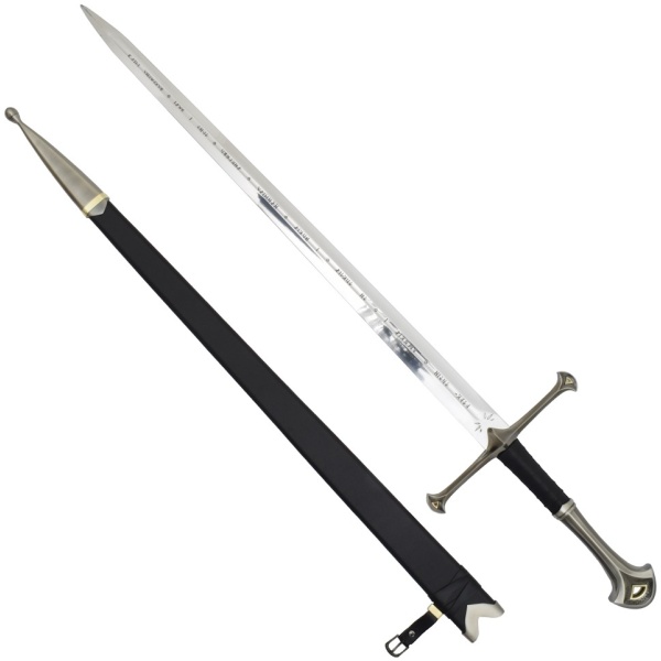 THE LORD OF THE RINGS NARSIL STEEL sword replica WITH SHEATH 115cm
