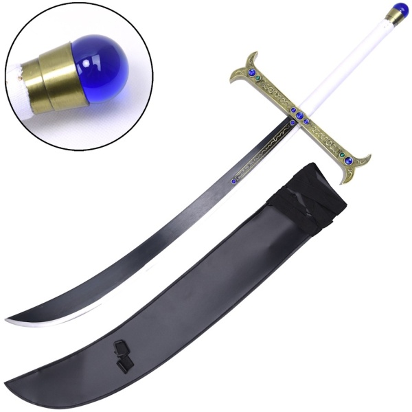 ONE PIECE REPLICA DRAKUL MIHAWK'S YORU STEEL SWORD 120CM