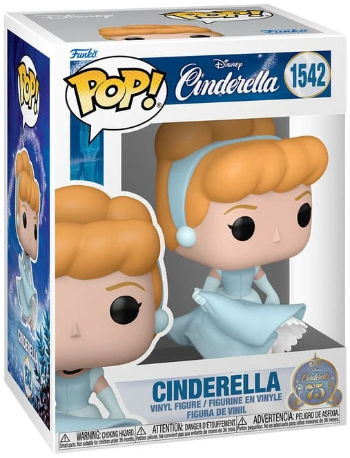 x_fk83456_a Funko POP! Disney: Cinderella (75th Anniversary) - Cinderella #1542 - Image 1