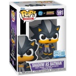 Funko POP! DC Heroes: Sonic the Hedgehog - Shadow As Batman #591