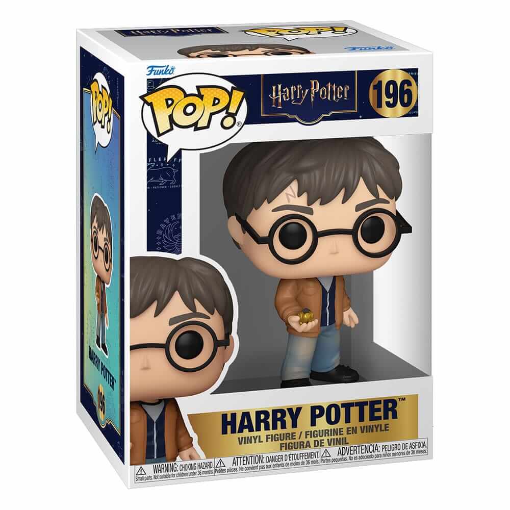x_fk90272_a Funko POP! Harry Potter - Harry Potter with Resurrection Stone #196 - Image 1