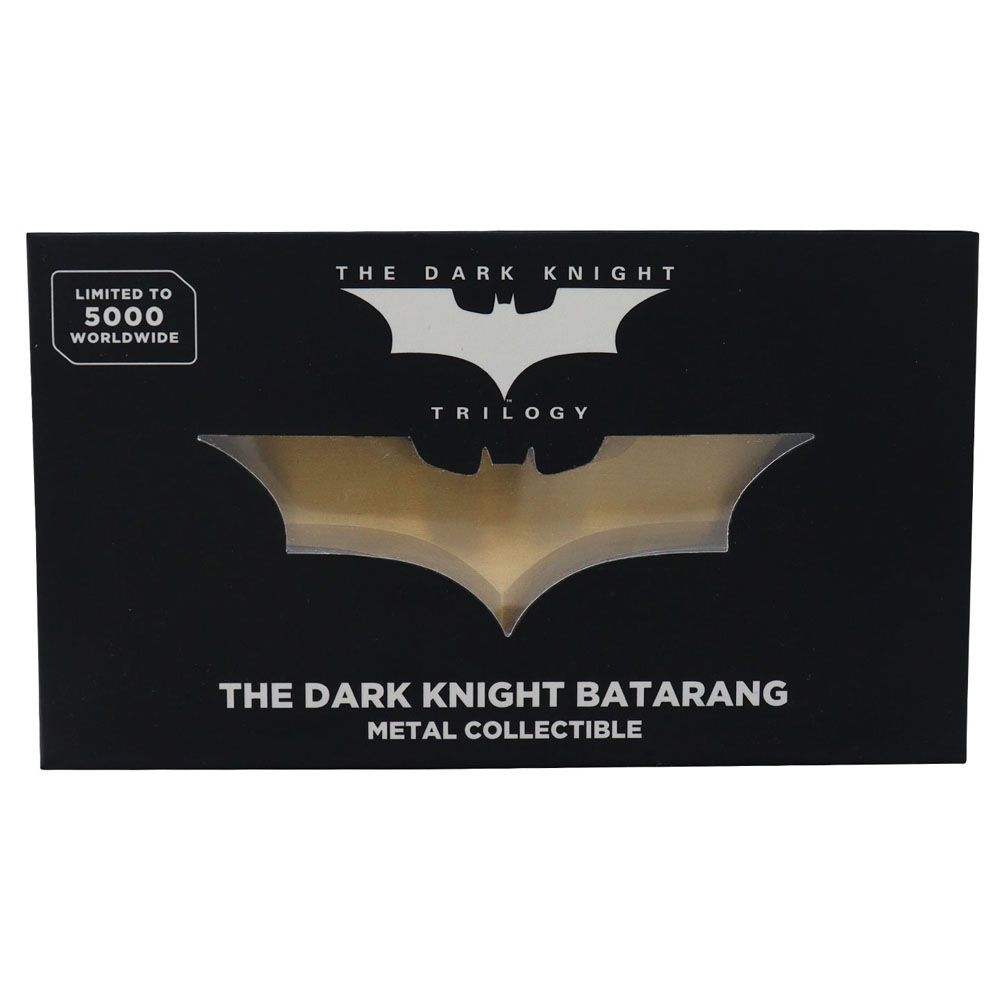 x_fntk-thg-dc53_d The Dark Knight Replica Batman Batarang Limited Edition 16cm - Image 1