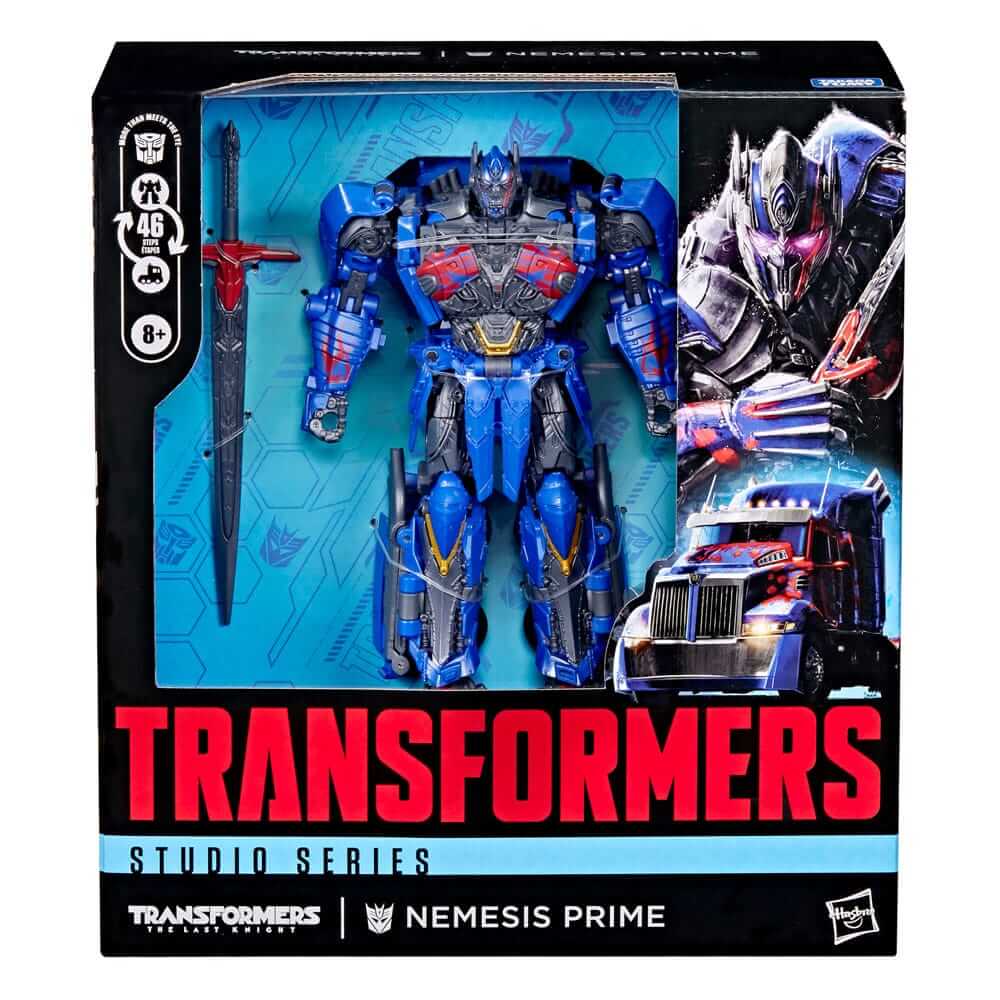 x_hasg1905_e Transformers: The Last Knight Studio Series Leader Class Action Figure Nemesis Prime 22cm - Image 1