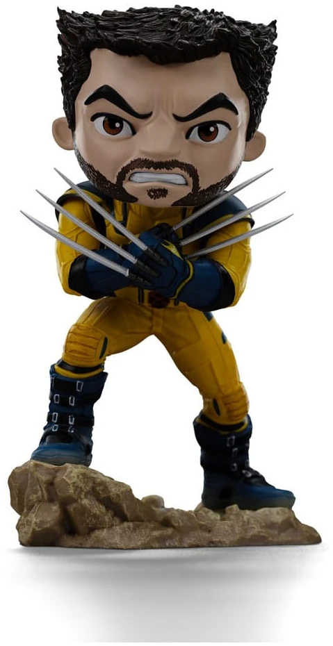 x_is95703 Deadpool & Wolverine Mini Co. PVC Figure Wolverine Unmasked 14cm - Image 1