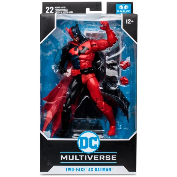 DC Multiverse Action Figure Two-Face as Batman (Batman: Reborn) 18cm