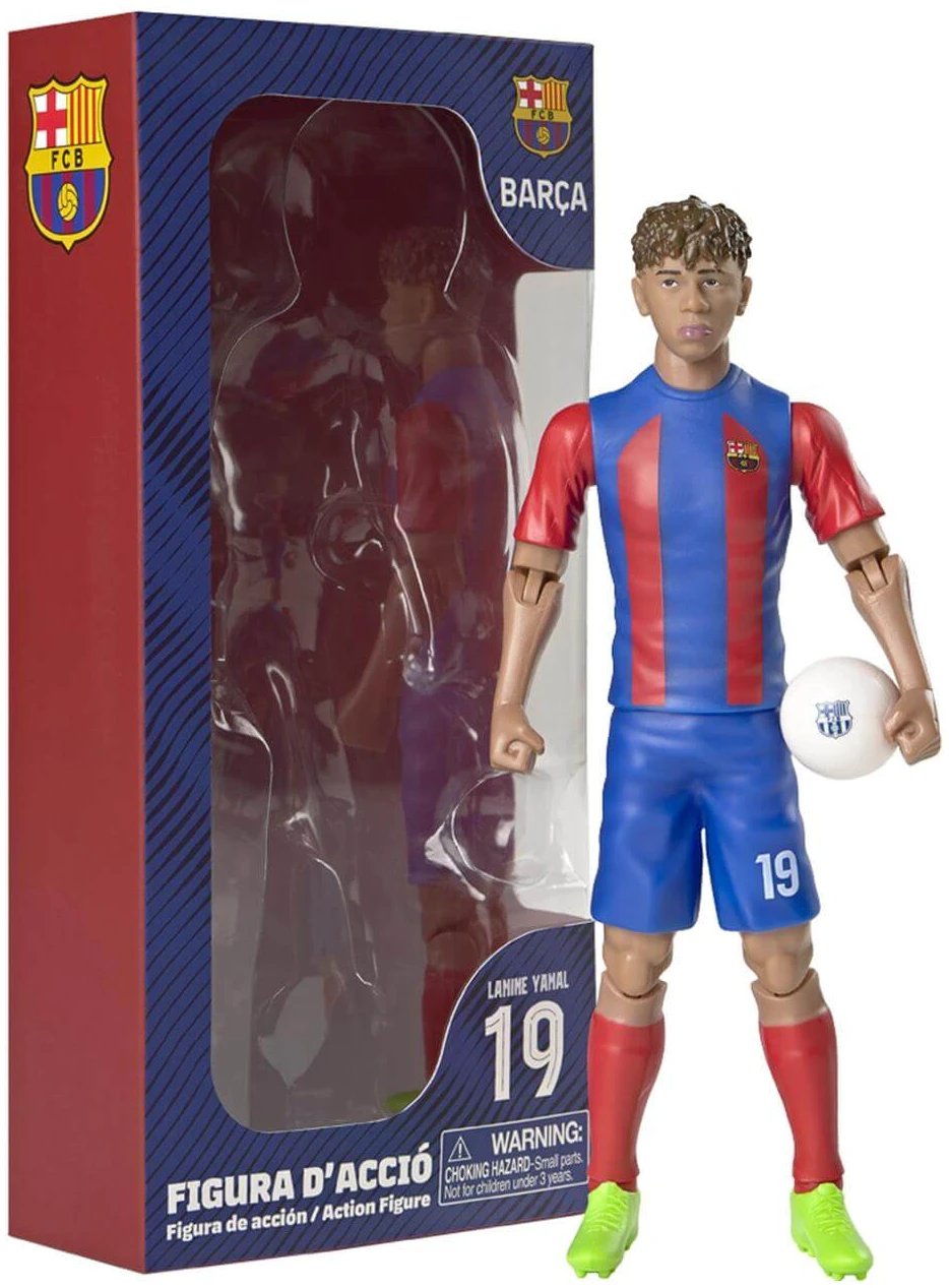0158314 Banbo Toys: Fc Barcelona Soccer - Lamine Yamal Action Figure 20cm - Image 1