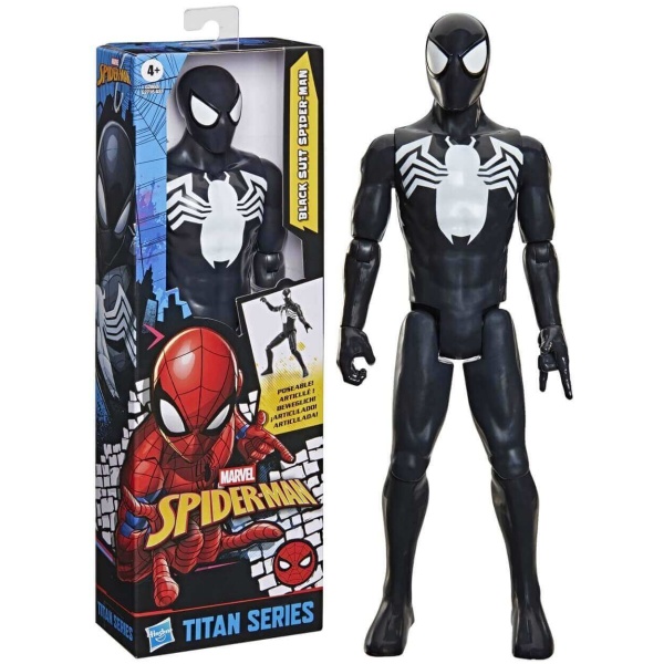 Hasbro Spider-Man: Figures - Symbiote Spiderman Titan Hero