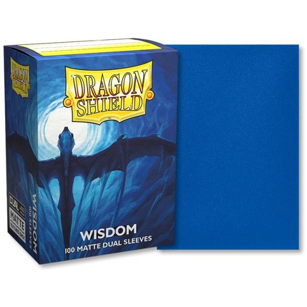 Dragon Shield Sleeves Standard Size - Matte Dual Wisdom (100 Sleeves)