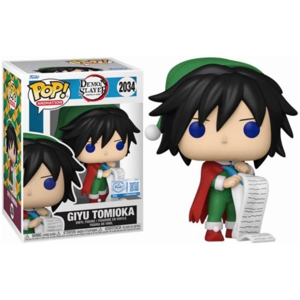 Funko POP! Demon Slayer: Kimetsu no Yaiba - Holiday Giyu Tomioka #2034 special edition