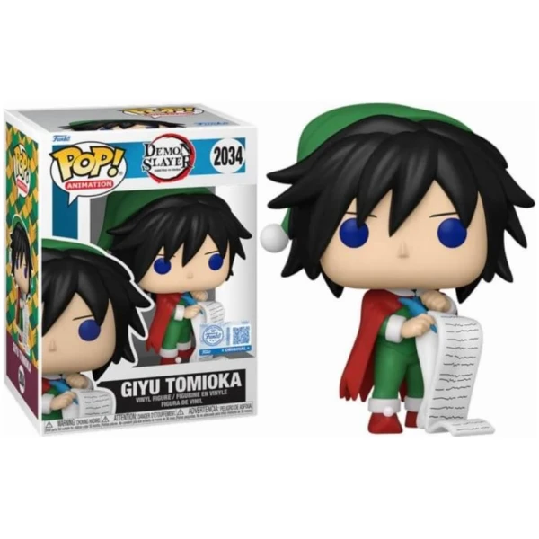 Funko POP! Demon Slayer: Kimetsu no Yaiba - Holiday Giyu Tomioka #2034 special edition