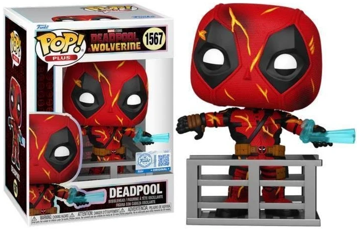 377973-0-0000-figoura-funko-pop-plus-marvel-deadpool-wolverine-deadpool-finale-1567-exclusive Funko POP! Plus: Marvel: Deadpool & Wolverine - Deadpool (Finale) #1567 special edition - Image 1
