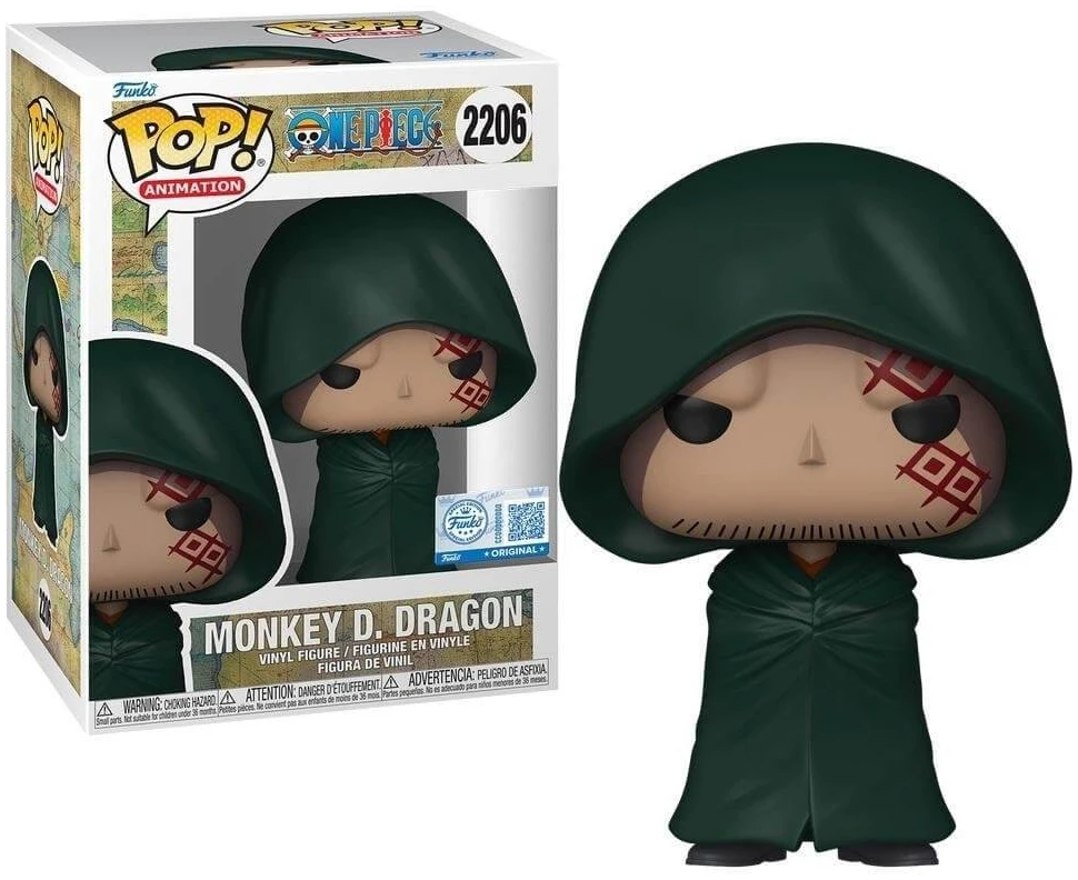 379401-0-0000-figoura-funko-pop-one-piece-monkey-d-dragon-2206-exclusive Funko POP! One Piece - Monkey D. Dragon #2206 special edition - Image 1