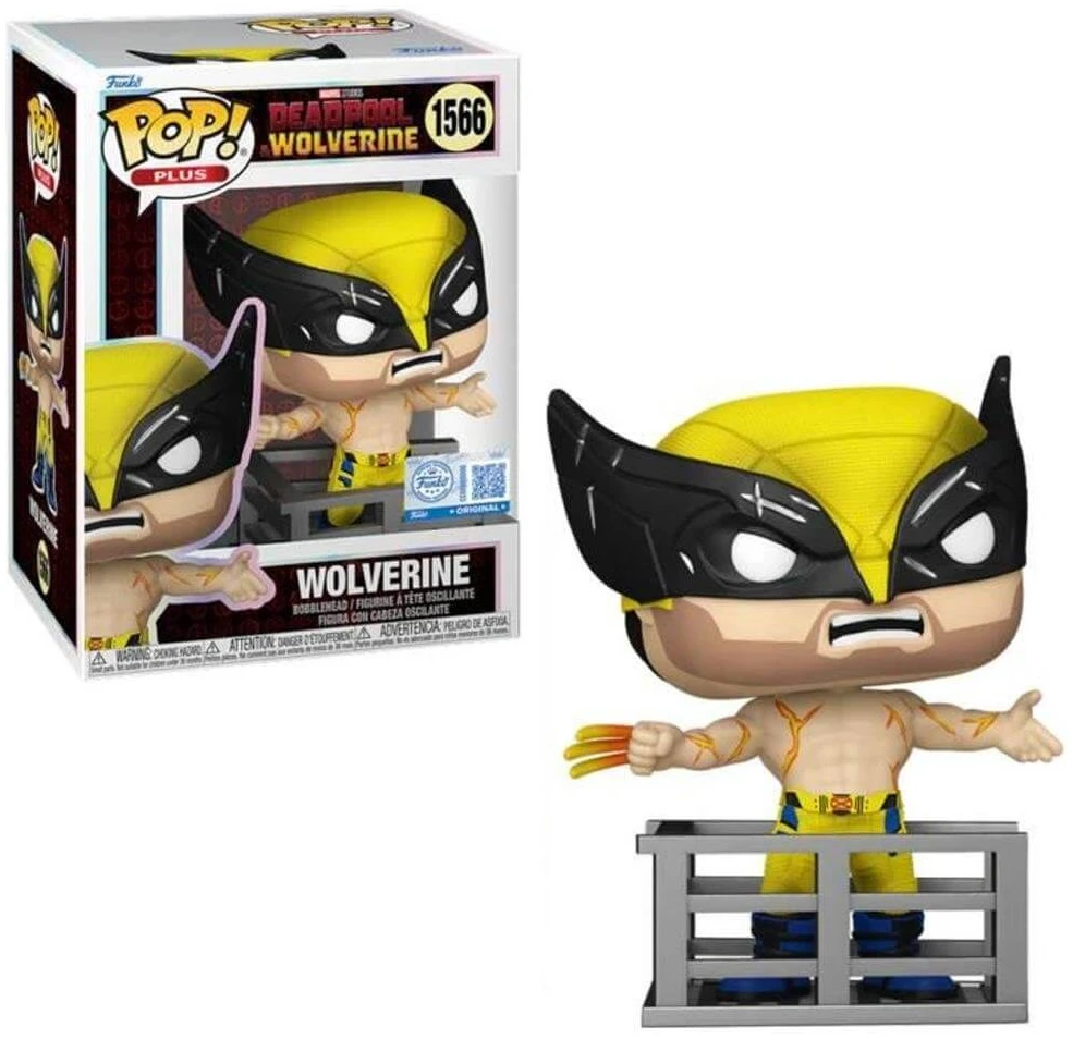 379969-0-0000-figoura-funko-pop-plus-marvel-deadpool-wolverine-wolverine-finale-1566-exclusive Funko POP! Plus: Marvel: Deadpool & Wolverine - Wolverine (Finale) #1566 special edition - Image 1