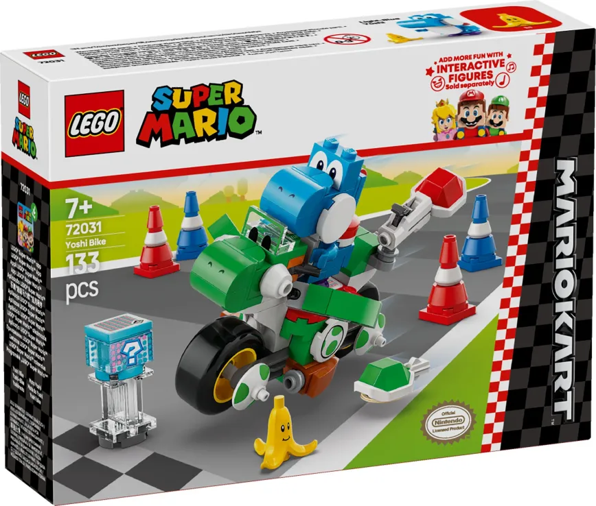 401958072031 LEGO Super Mario Kart-Yoshi Bike - Image 1
